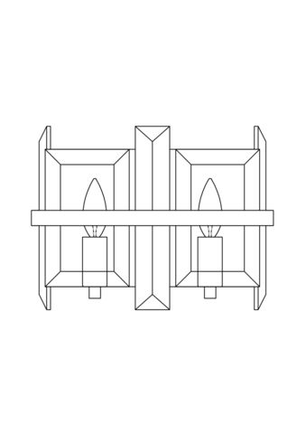 Настенный светильник Maytoni Cerezo MOD201WL-02N