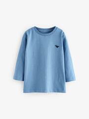 Лонгслив для мальчика Next 650-624, Голубой