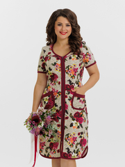 4595 Халат на молнии