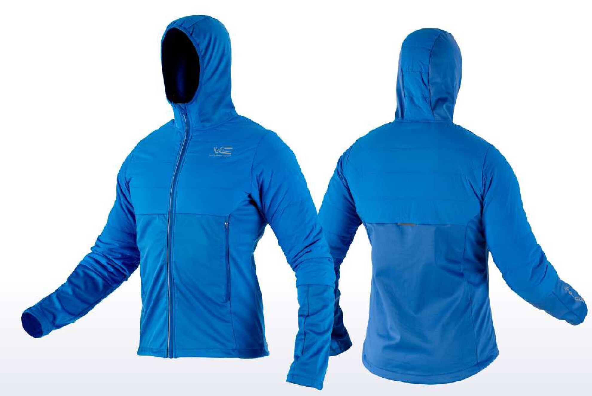 Тёплая лыжная куртка 905 Victory Code Ultra Warm Plus 2.0 Blue с ...