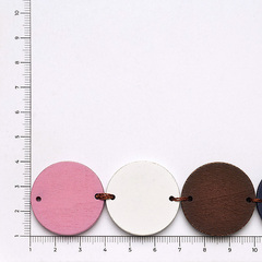 Декор/Брошь женская/Подвеска разноцв.круги на нитке