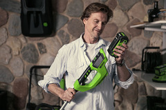 Аккумуляторный триммер GREENWORKS G40LT30 (2101507UB) с АКБ 4 Ah и ЗУ