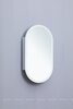 Aquanet 344787 Зеркальный шкаф Монте (овал) 50х90 LED (344787)