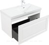 Aquanet 365936 Тумба с раковиной Агата 90 R 1 ящ. цв. белый сатин (365936)