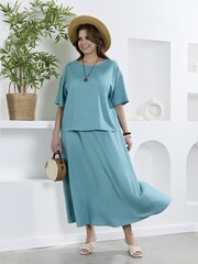 Юбка Камео-5 Виотекс БИРЮЗОВЫЙ