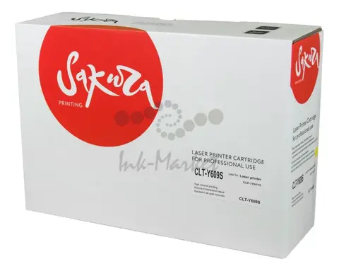 Картридж Sakura CLTY609S для Samsung, желтый, 7000 к.