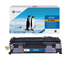 Картридж G&G 05A для HP LJ P2035, P2055, M401, M425; Canon LBP6300, 6310, 6650, 6670 (2300стр.) (замена CE505A)