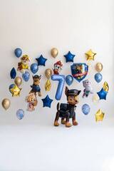 Сет гелиевых шаров Команда Щенячий Патруль