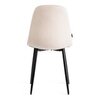Стул Бриз/BREEZE (mod. 4724) металл черный /велюр бежевый