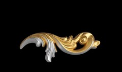 Силиконовый молд № 330 правый