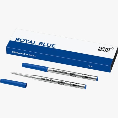 Сттержни для шариковой ручки (F), цвет Royal Blue