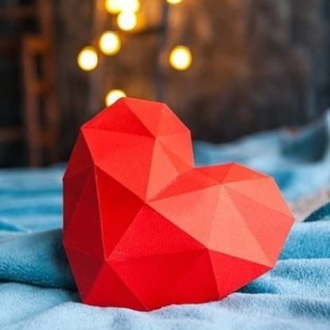 Сердце 3D-конструктор PAPERRAZ