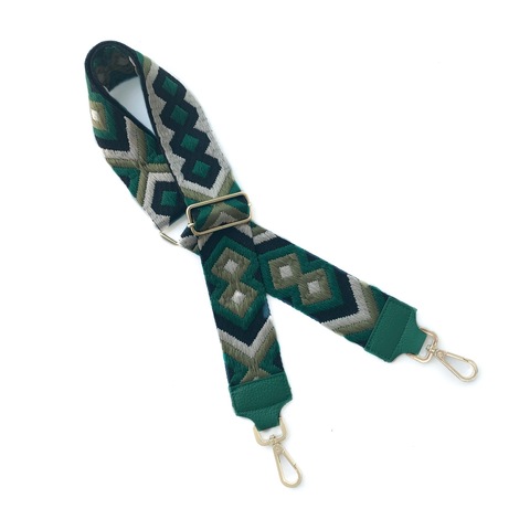 Bag Strap Textile (Ремень к сумке Текстильный) Принт мелкий геометрический