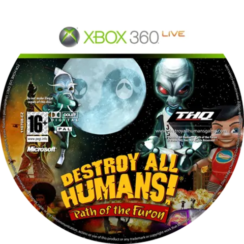 Destroy All Humans! Path of the Furon [Xbox 360]