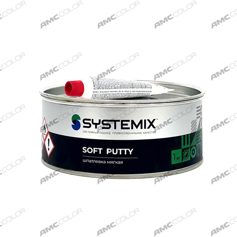 SYSTEMIX Шпатлевка Soft putty мягкая 1,0кг