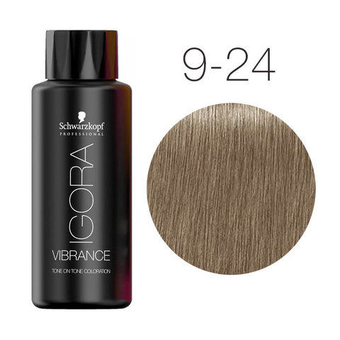 Schwarzkopf Igora Vibrance 9-24 (Блондин пепельный бежевый) - Безаммиачный краситель для окрашивания тон-в-тон