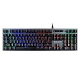 Клавиатура A4Tech Bloody B765 механическая серый USB for gamer LED (B765 GREY/NEON (GREEN SWITCH))