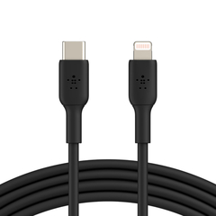 Кабель Belkin BoostCharge USB-C to Lightning Cable 1м, Black