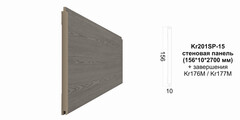 Декоративная панель Kr201SP-15/2.7