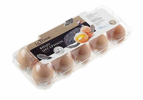 Яйцо цесариное La Ferme, 10шт