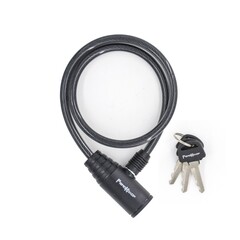 70-0-941 Замок велосипедный, тросовый 3 ключа, 8x650mm (РемоКолор)