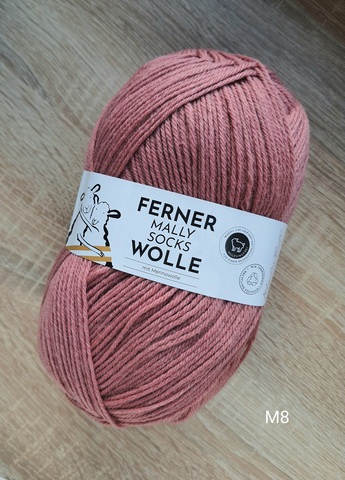 Ferner Wolle Mally Socks Uni M8