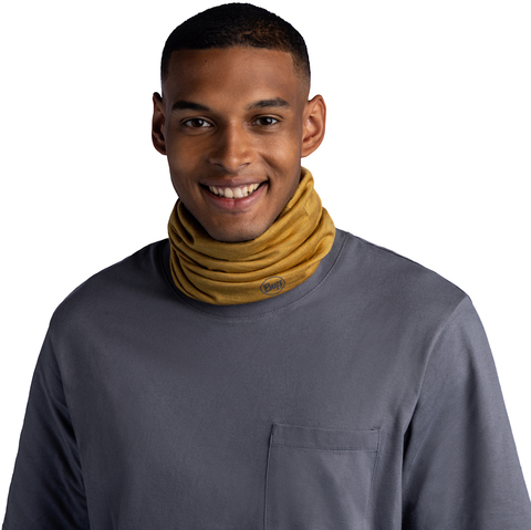 Картинка шарф-труба Buff Wool lightweight Multistripes Maize - 2
