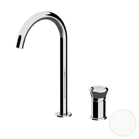 Remer Element ET57LBO Смеситель для раковины, белый матовый