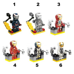 Minifigures Iron Man Blocks Building
