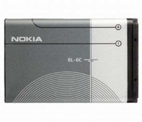 Стандартный аккумулятор Nokia BL-6C