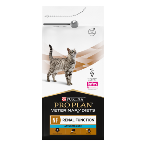 Purina Pro Plan Veterinary Diet NF Ren Fun сухой корм д/кошек при поздней стадии патолог почек 1,5кг