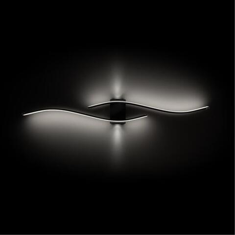 Настенный светодиодный светильник Arte Lamp ALUDRA A2216AP-1BK