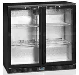 фото 1 ШКАФ ХОЛОДИЛЬНЫЙ СО СТЕКЛОМ TEFCOLD DB201H БАРНЫЙ ЧЕРНЫЙ на profcook.ru