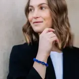 Звено каучук Х " Синий кобальт "