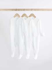 Комбинезон / Cлип для малышей Next 168-444, 3 шт., Белый