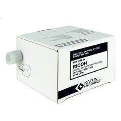 Краска type JP12 для Ricoh Priport JP-1210/JP-1250/JP-3000 Black - 600 мл. (Katun)