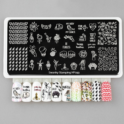 Пластина Swanky Stamping 99