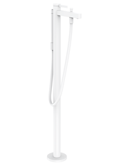 Hansgrohe Finoris 76445700 Напольный смеситель для ванны (белый матовый) фото