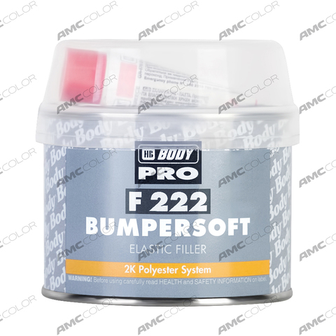 Body Шпатлевка PRO 222 BUMPERSOFT черная (0,25кг)