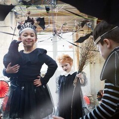 Юбка и ободок "Хеллоуин"