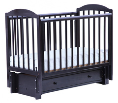 БИ 41.3 "Кубаночка-5 "кровать маятниковая продольная (орех темный 35)