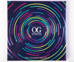 OG-DE7203 PRO PIGMENT PALETTE 3 Палетка пигментов 16 цветов для век (оттенки C1-C16)