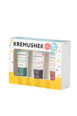 KREMUSHEK Подарочный набор: крем для лица, крем для рук, крем для ног