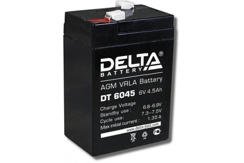 Аккумуляторная батарея Delta DT 6045