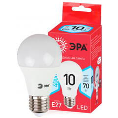Светодиодная лампа ЭРА LED smd A60-10Вт-840-E27 ECO