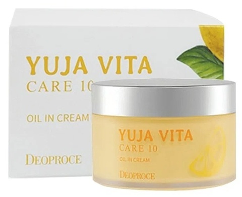 Осветляющий крем с экстрактом юдзу Yuja Vita Care 10 Oil In Cream 100 мл