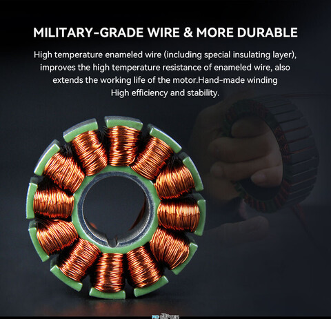 T-Motor AT4120 KV500 Long Shaft / VTOL / Fixed Wing