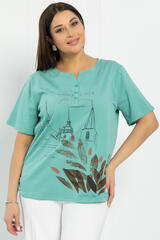 Блуза Арди (мята) Б12860-20М LT Collection