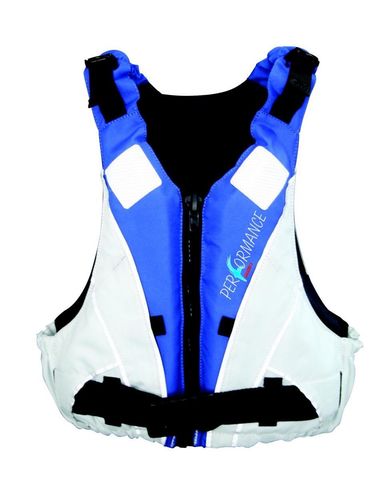 Жилет страховочный Performance Buoyancy 40-70 кг, бело-синий