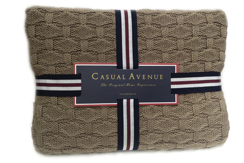 Плед 130х170 Ponte Vecchio от L'appartement коричневый